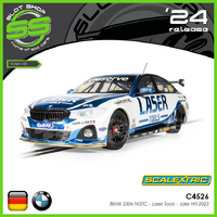 Scalextric C4526 BMW 330e NGTC - Laser Tools - Jake Hill 2023