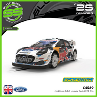 Scalextric C4569 Ford Puma Rally1 – Monte Carlo 2024 #16