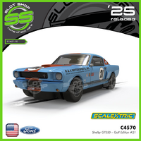 Scalextric C4570 Shelby GT350 – Gulf Edition #21