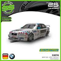 Scalextric C4574 BMW 320i – BTCC 1995 #17 David Brabham