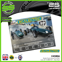 Scalextric C4580A Monte Carlo Grand Prix1963  Lotus 25 Vs BRM P57 – Twin Pack