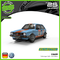 Scalextric C4609 Volkswagen Golf – Gulf Edition