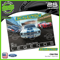 Scalextric C4619A Ken Miles – Triple Pack 