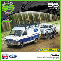 Scalextric C4649A Ford Motorsport Transit and Escort Mk 1 - Twin Car Pack