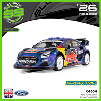 Scalextric C4654 Ford Puma Rally1 - Monte Carlo 2025