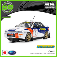 Scalextric C4657 Subaru Impreza WRX #3 - Thailand Rally '97