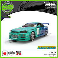 Scalextric C4678 Nissan R34 Skyline - Falken Tyres