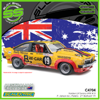 Scalextric C4704 Holden LX Torana A9X #19 - P. Janson & L. Perkins - 2nd Bathurst '79