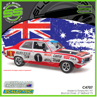 Scalextric C4707 Holden LJ Torana XU-1 #1 - Brock & Chivas - 2nd Bathurst '73