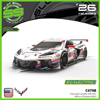 Scalextric C4708 Chevrolet Corvette GT3 - 24hrs of Daytona 2025