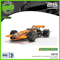 Scalextric C4712 Brabham BT26A - South African GP 1970 - Peter De Klerk