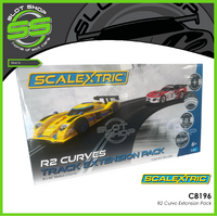 Scalextric C8196 R2 Curves Extension Pack - 8 Pcs
