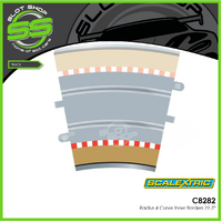 Scalextric C8282 Radius 4 Curve Inner Borders 22.5°