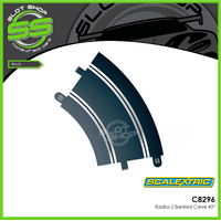 Scalextric C8296 Radius 2 Banked Curve 45°