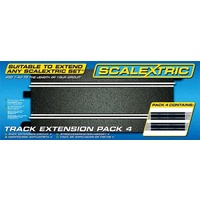 Scalextric C8526 Extension Pack 4 (4 x Straights)