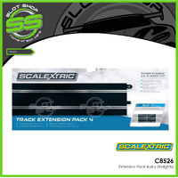 Scalextric C8526 Extension Pack 4 (4 x Straights)