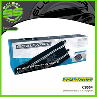 Scalextric C8554 Extension Pack 5 (8 x Straights)