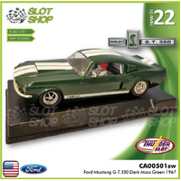 Thunderslot CA00501sw Ford Mustang GT350 1967 Dark Moss Green