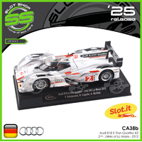 Slot.it CA38B Audi R18 e-Tron Quattro #2 - 2nd 24Hrs of le Mans - 2012