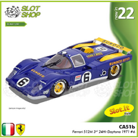 Slot.It CA51b Ferrari 512M 24hr Le Mans 1971 #6