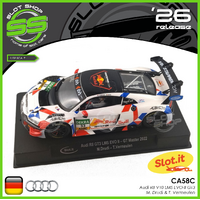 Slot.it CA58C Audi R8 V10 LMS GT3 EVO-II #33 - M. Drudi & T. Vermeulen