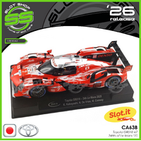 Slot.it CA63B Toyota Gazoo Racing GR010 Hybrid #7 