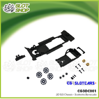 CG Slotcars CG3DC001 Scalextric Plymouth Barracuda 3D SLS Chassis