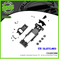 CG Slotcars CG3DC004 Scalextric '70 Chevrolet Camaro 3D SLS Chassis