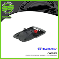 CG Slotcars CG3DIT02 3D Printed Interior Tray - Scalextric 1970 Ford Mustang