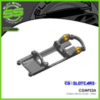 CG Slotcars CGMP23A Carbon Motor Carrier - Inline