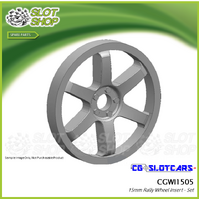CG Slotcars CGWI1505 15mm Rally Wheel Inserts