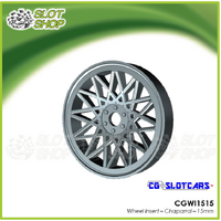 CG Slotcars CGWI1515 15mm Chaparral Wheel Inserts