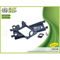 Slot.it CH118 Anglewinder EVO 6 Motor Mount 0.5mm offset