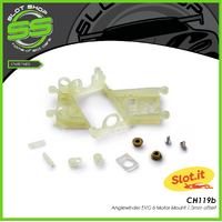 Slot.it CH119b Anglewinder EVO 6 Motor Mount 1.0mm offset