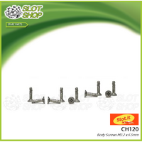 Slot.it CH120 M2.2 x 6.5mm Body Screws