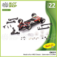 Slot.it CH31f Ready to Run HRS2 Chassis (0.5mm Sidewinder)