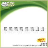 Slot.it CH55D ‘Ultra Soft’ Short Springs for CH47B Suspension Kit – 8 Pack