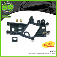 Slot.it CH75 Motor Mount (Anglewinder LMP EVO6 - Offset)