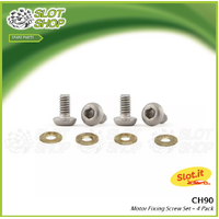 Slot.it CH90 Motor Fixing Screw Set – 4 Pack 