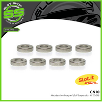 Slot.it CN10 Neodimium Magnets for CH09 Suspension Kit