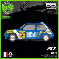 Fly E2092 Renault 5 GT Turbo #32 - Rally Conarias '88