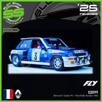 Fly E2099 Renault 5 Turbo #3 - Fina Rally Acaios 1982