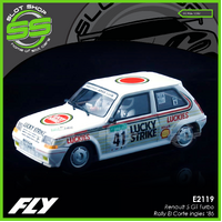 Fly E2119 Renault 5 GT Turbo #41 - Rally El Corte Ingles '86