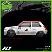 Fly E2126 Renault 5 GT Turbo - UK Cup '84