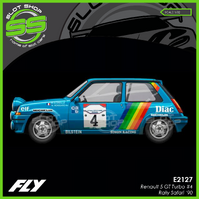 Fly E2127 Renault 5 GT Turbo #4 - Rally Safari '90