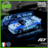 Fly FC2024 Lancia 037 #12 - Rally Montecarlo '86 - S. Servia & J. Sabatar