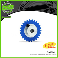 Slot.it GA1526PL 26 Tooth Flat Anglewinder Spur Gear (15mm)