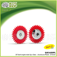 Slot.it GA1630PL 30 Tooth Anglewinder Spur Gear (16mm)