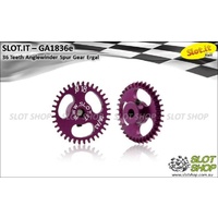 Slot.it GA1836E 36 Tooth Anglewinder Spur Gear (18mm)