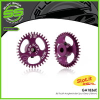 Slot.it GA1836E 36 Tooth Anglewinder Spur Gear (18mm)